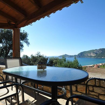 Villa Theodora View Apartments Zeys Agios Georgios Pagon Bagian luar foto