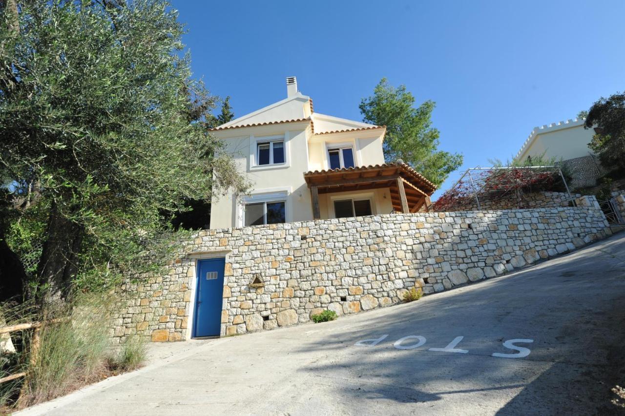 Villa Theodora View Apartments Zeys Agios Georgios Pagon Bagian luar foto